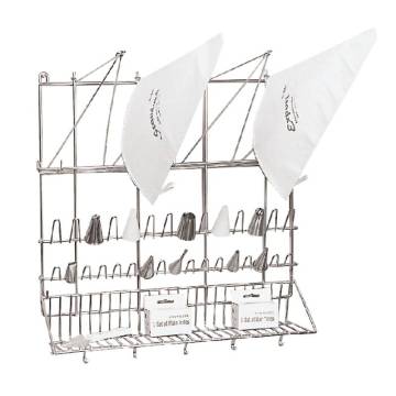 PORTA SACCHETTI E CORNETTI INOX