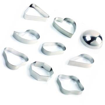 FASCIA INOX PAVONI FORME VARIE