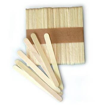STECCO IN LEGNO PER GELATO 50 PZ