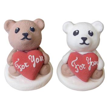 DECORAZIONE ORSI SAN VALENTINO PZ 24