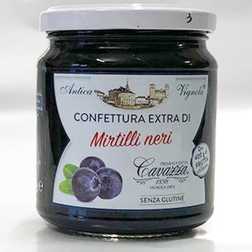 CONFETTURA EXTRA ANTICA VIGNOLA MIRTILLI NERI GR 370
