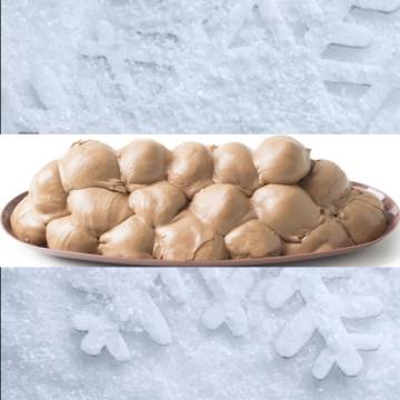 * 323R003 PROFITTEROL NERO OVALE KG 1,2