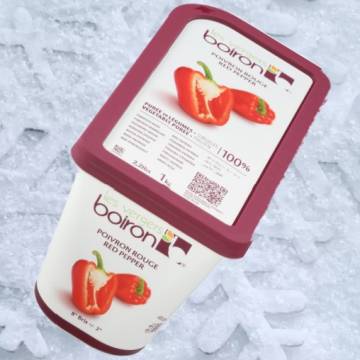 *PUREA CONGELATA 100% PEPERONI ROSSI KG1