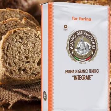 "DALLAGIOVANNA" FAR FARINA N TIPO INTEGRALE KG 25