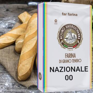"DALLAGIOVANNA" FAR FARINA NAZIONALE BLU KG 25