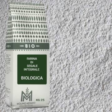 FARINA DI SEGALE INTEGRALE BIO KG25