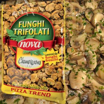 FUNGHI CHAMPIGNONS TRIFOLATI BUSTA KG 1,7